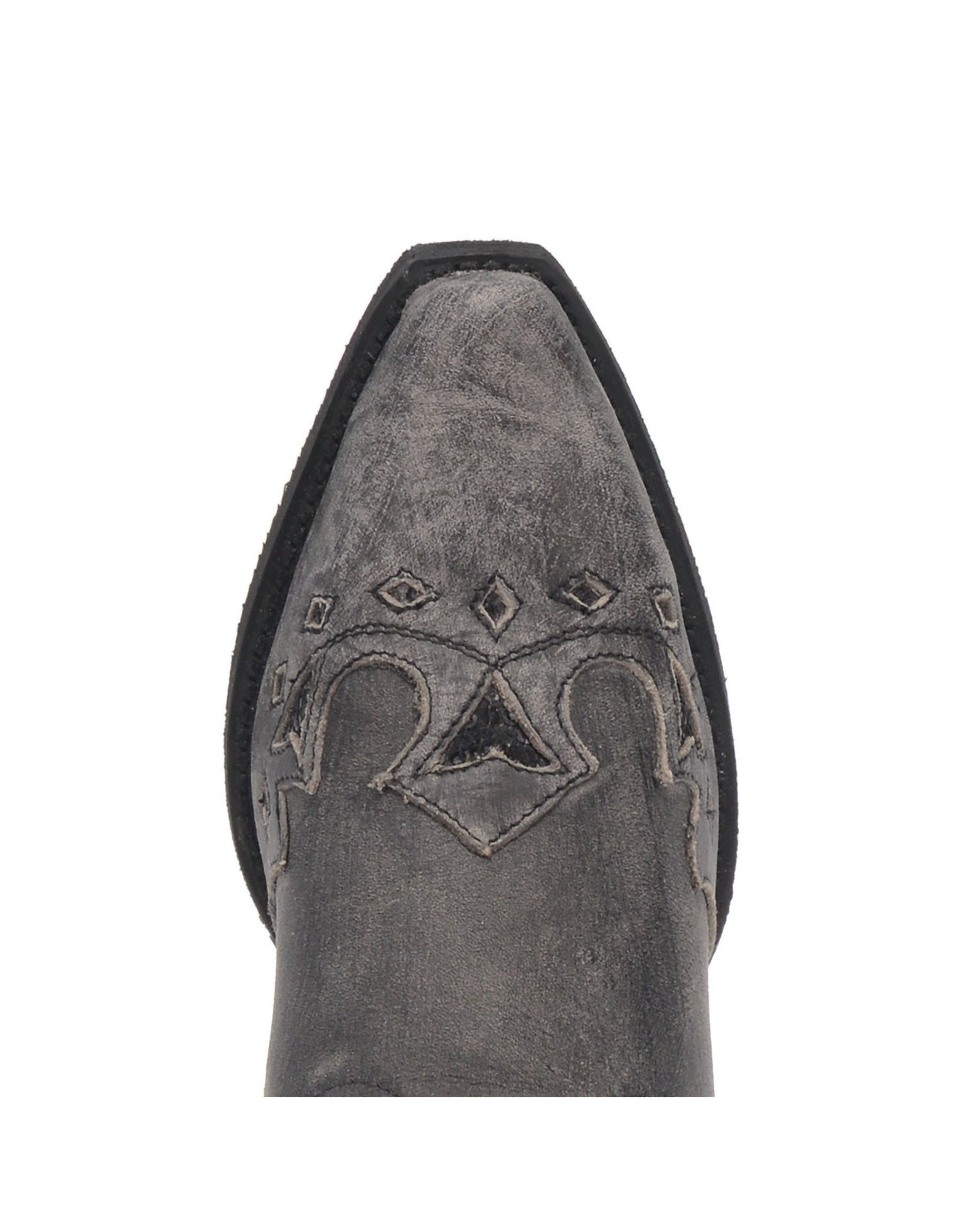 Laredo Laredo Ladies Stevie 52120 Black/Grey Sequin Western Boots Discontinued