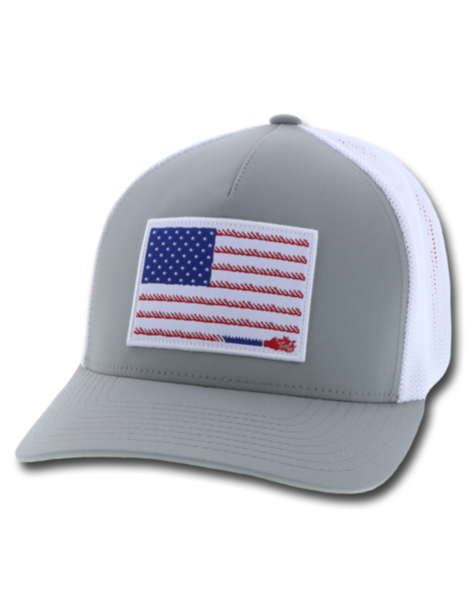 Hooey Hooey Liberty Roper 1905T-BLWH Flag Trucker Cap