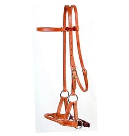 Schutz Bros Schutz Bros. Round Leather Nose Side Pull 8090