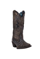 Laredo Laredo Lucretia Ladies Black/Tan 52133 Western Boots