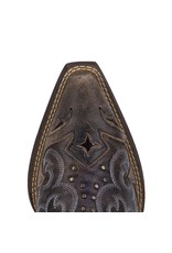 Laredo Laredo Lucretia Ladies Black/Tan 52133 Western Boots