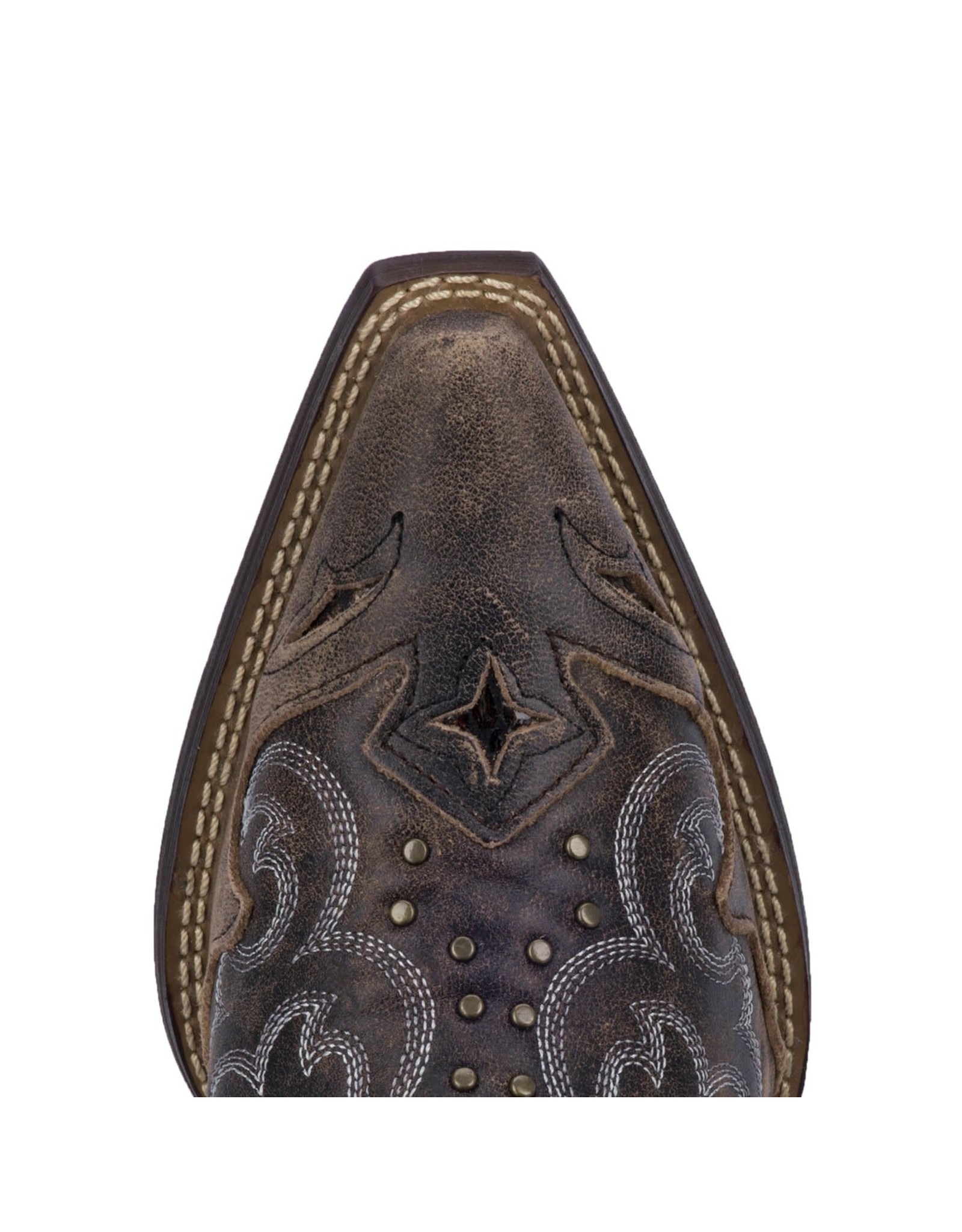 Laredo Laredo Lucretia Ladies Black/Tan 52133 Western Boots