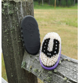 Tail Tamers Tail Tamers Asst Colors (Pink, Purple, Black) Small ST300 Pig Bristle Brushes