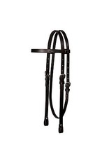 Circle Y Plain Black 0125-1318 Headstall