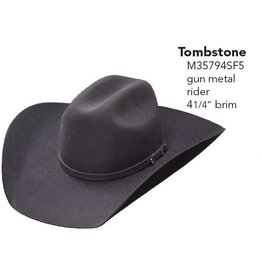 Master Hatters Master Hatters Tombstone #45 Steel Grey Felt 3X M35794SF5