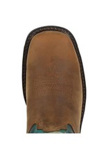 Georgia Ladies 10" Turquoise Steel Toe Waterproof GB00386 Work Boots 7M