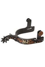 Weaver Weaver Ladies Filigree Buffed Black Spurs 25504-53-12