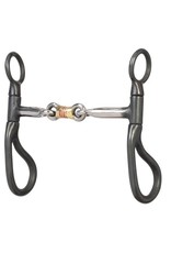 Weaver Weaver 3 Piece Snaffle with Copper Inlay 6” loose cheeks 25-2940