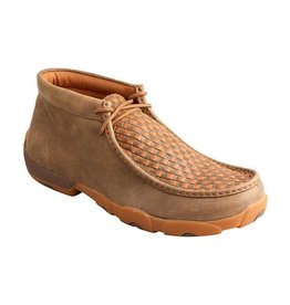 Twisted X Men's Tan Basket Woven MDM0033 Driving Moc