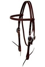NRCustom  L1100 Latigo Browband w/ SS Buckle NRCustom  L1100 Latigo Browband w/ SS Buckle