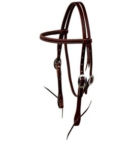 NRCustom L1100 Latigo Browband w/ SS Buckle