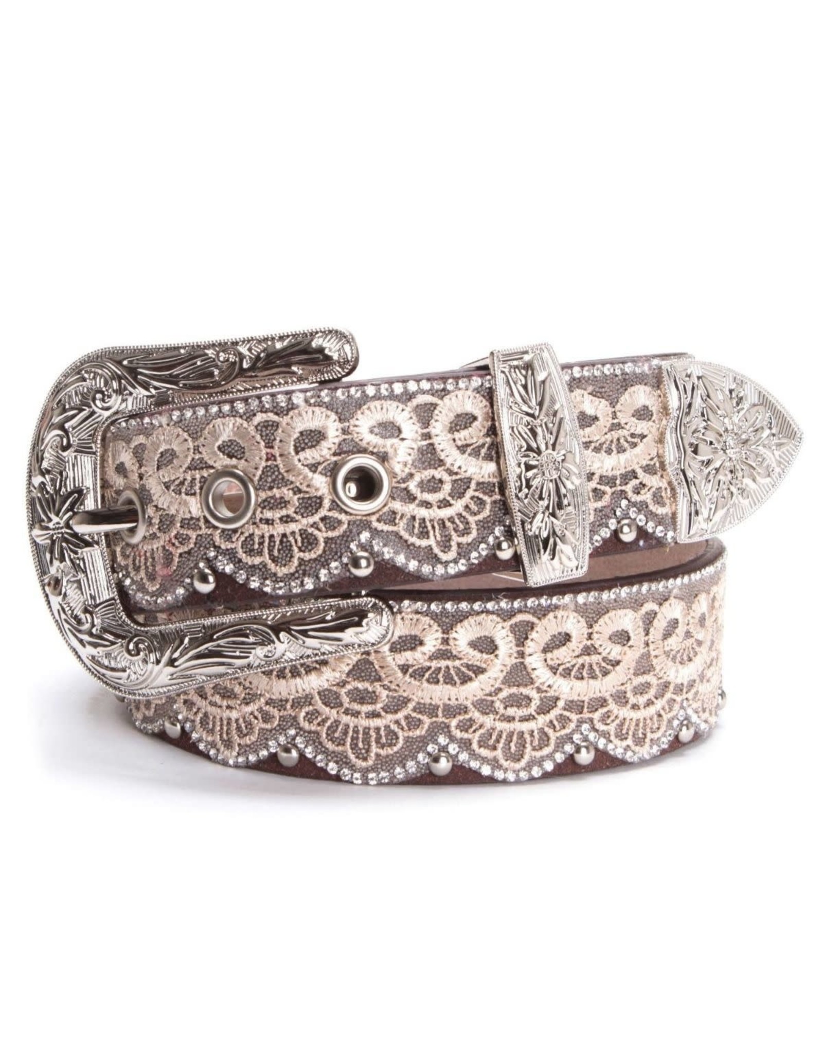 Angel Ranch Angel Ranch Ladies Lacy Croc Belt DA3650