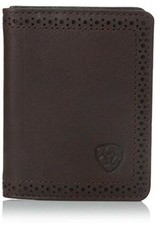 Ariat Dark Leather Bifold Wallet A35128283
