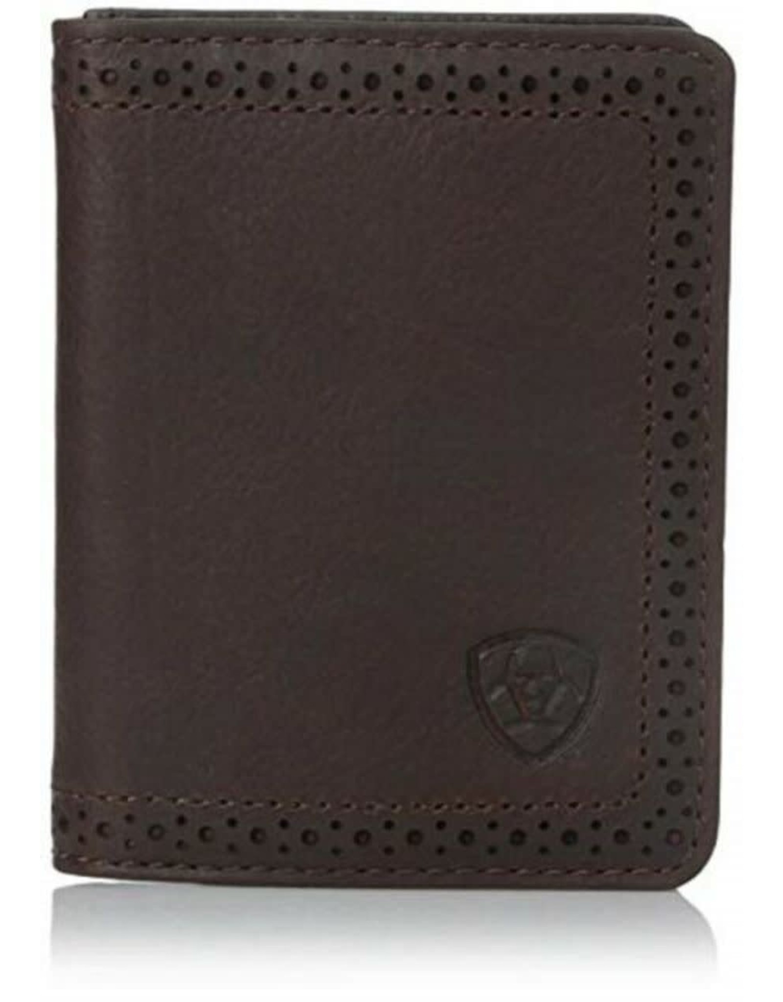 Ariat Dark Leather Bifold Wallet A35128283