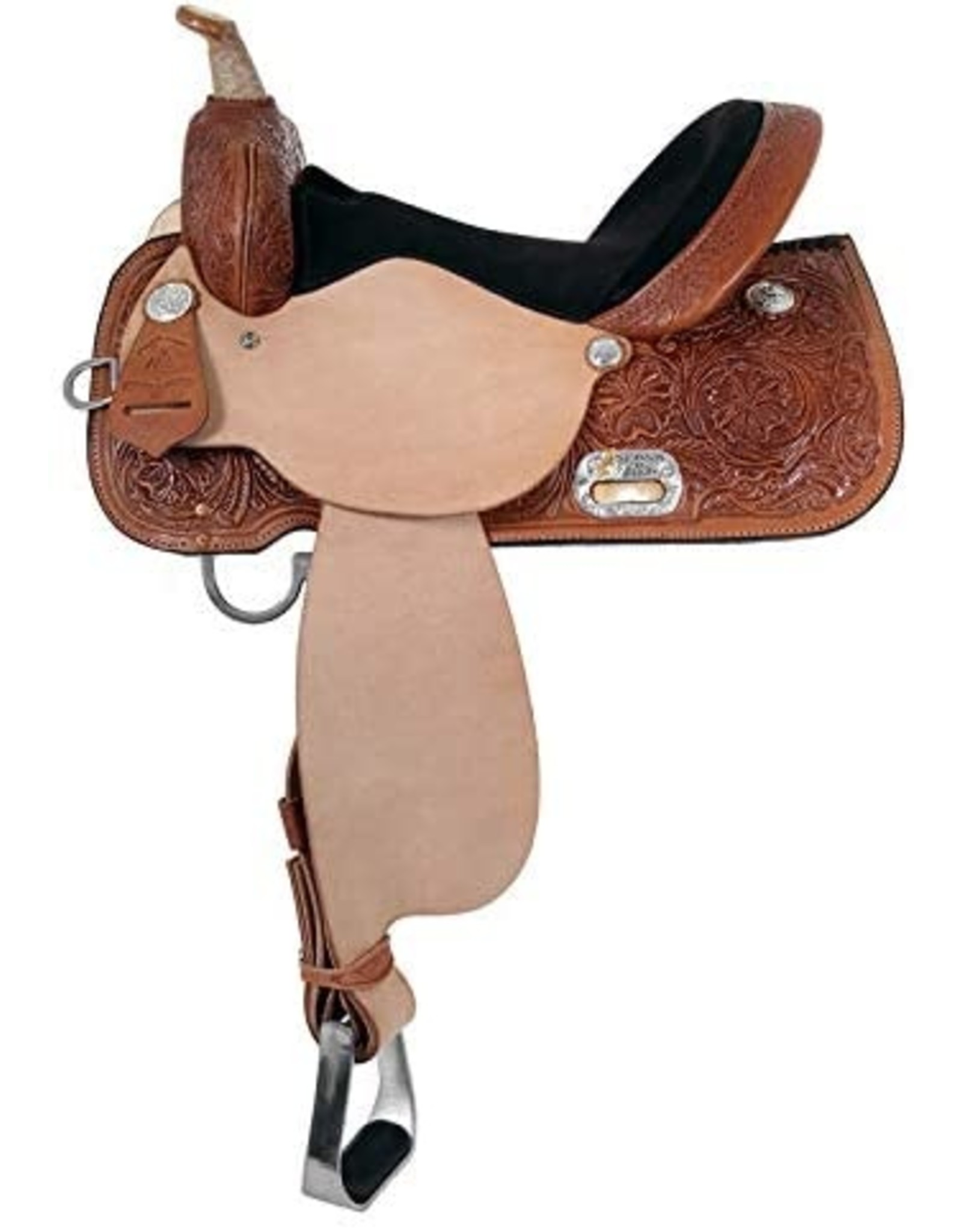 High Horse Circle Y The Proven Liberty Barrel Saddle 14" Seat Wide Tree 6212-7406-05