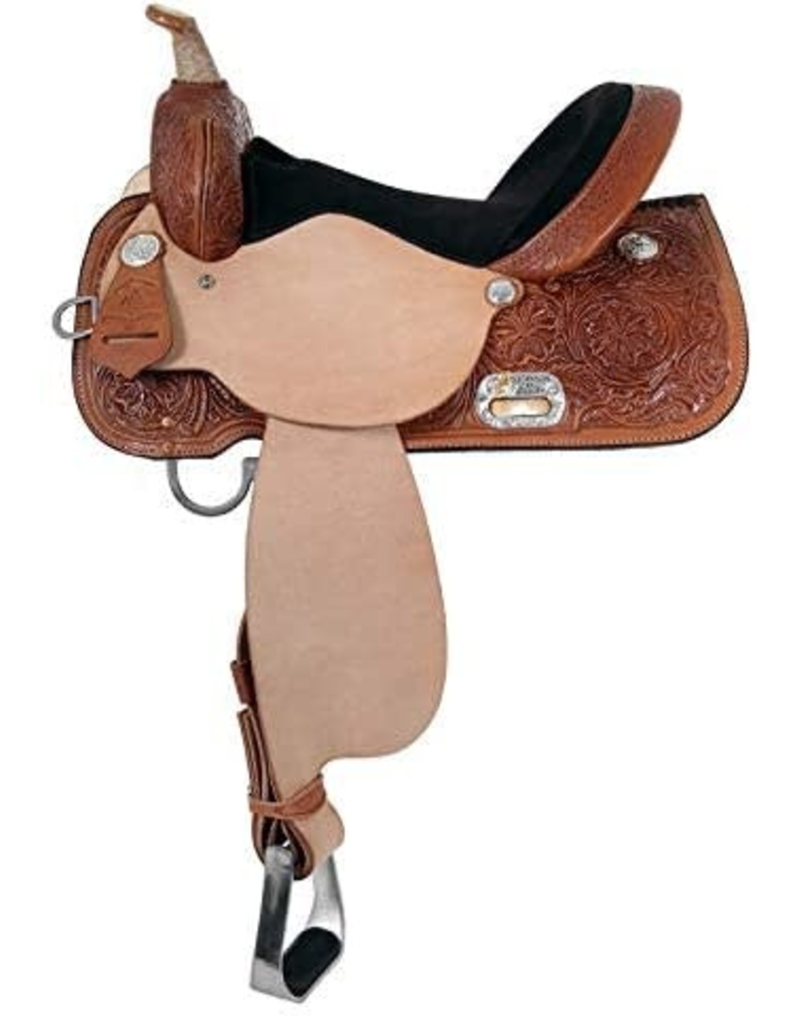 High Horse Circle Y The Proven Liberty Barrel Saddle 14" Seat Wide Tree 6212-7406-05
