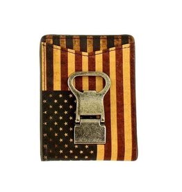 Nocona Nocona Money Clip Wallet Flag N5416797