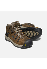 Keen Men’s Flint II 1023237 Mid Waterproof Steel Toe Work Boots