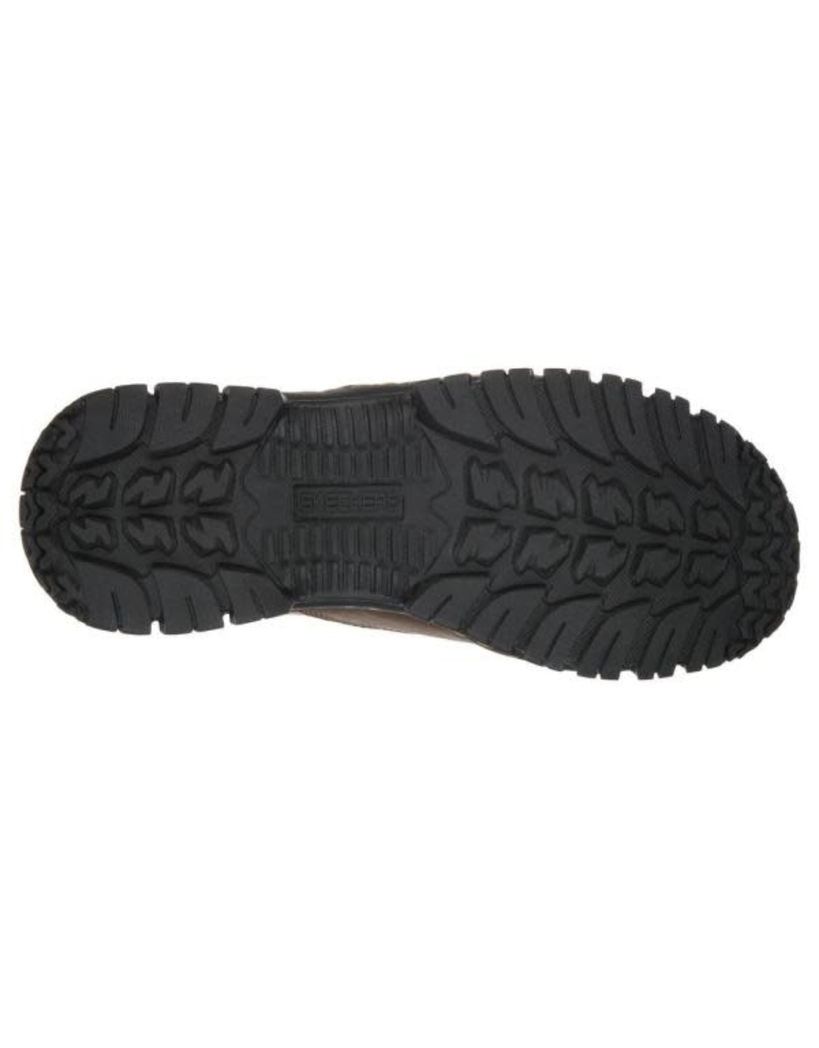 Skechers Men's Hartan 77066 Brown Slip On Steel Toe Work Shoes Discontinued