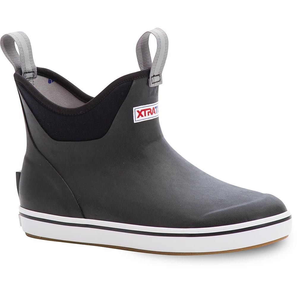 y*iFTWO（FNTC ）BLACK DECK 157 W XTRATUF Ladies Black XWAB-000 Black Deck Boots - Nelson Royal's