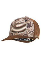 Ariat Digital Camo With Flag Logo Cap 15094156