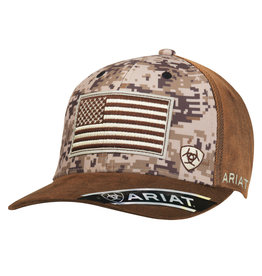 Ariat Digital Camo With Flag Logo Cap 15094156