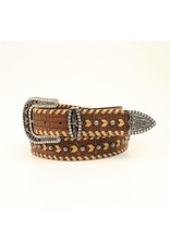 Nocona Nocona Women's Croc Print Buckstitch Belt N3411402