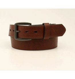 3D Men's Brown Leather Belt D100000602