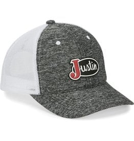 Justin Heather Grey Logo Cap JCBC013