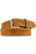 Nocona Nocona Tan Tooled Belt N2414444