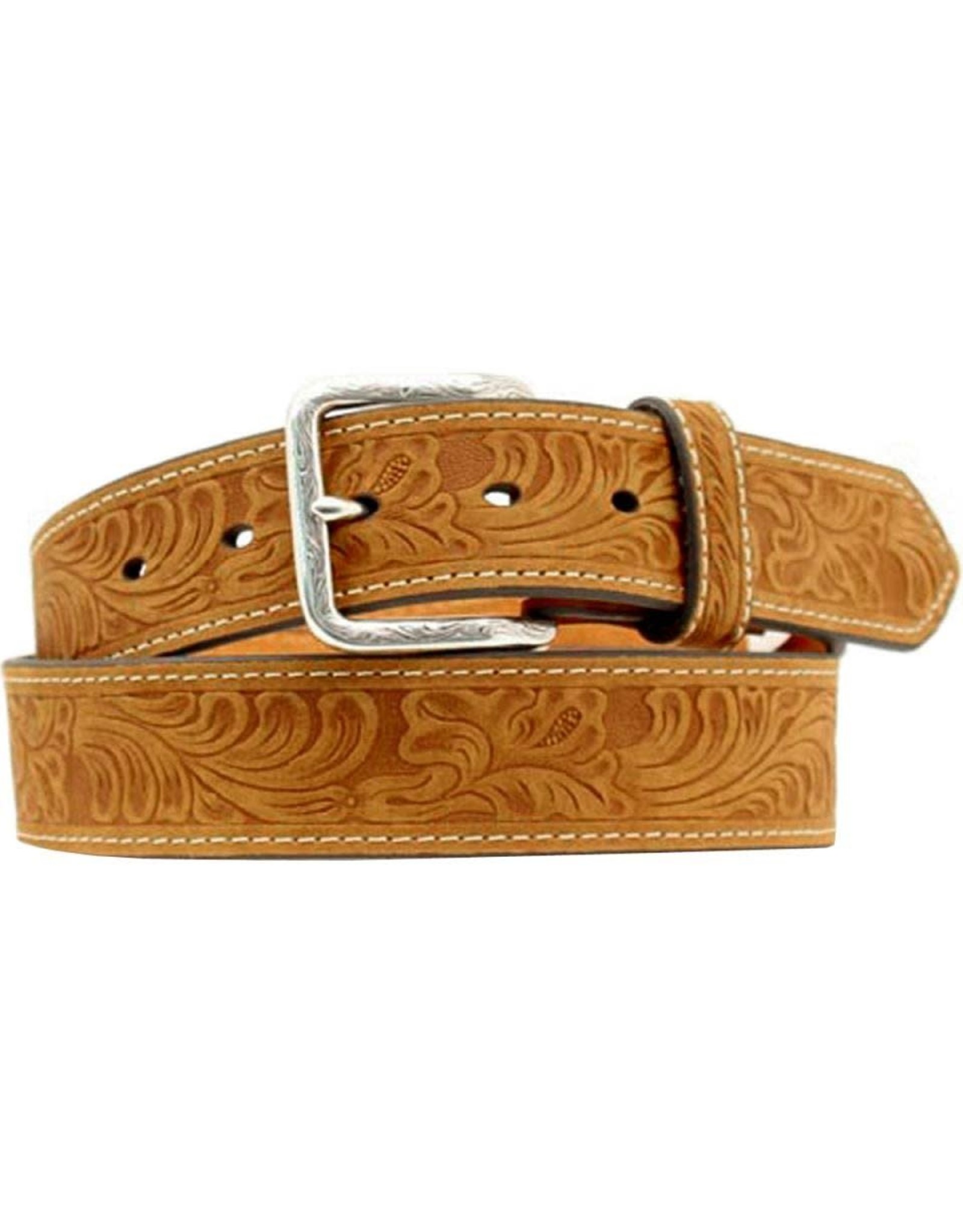 Nocona Nocona Tan Tooled Belt N2414444
