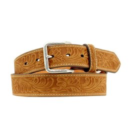 Nocona Nocona Tan Tooled Belt N2414444