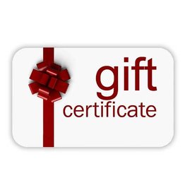 Nelson Royal's Gift Certificate