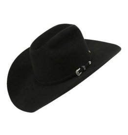 American Hat Co. Black Felt 6x 4 1/4"WJB Brim LO