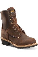 Carolina Men's Elm 8" Waterproof Logger CA8821 Soft Toe Work Boots