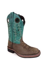 Smoky Mountain Jesse 3851 Kid's Teal Western Boots
