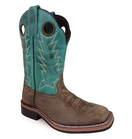 Smoky Mountain Jesse 3851 Kid's Teal Western Boots