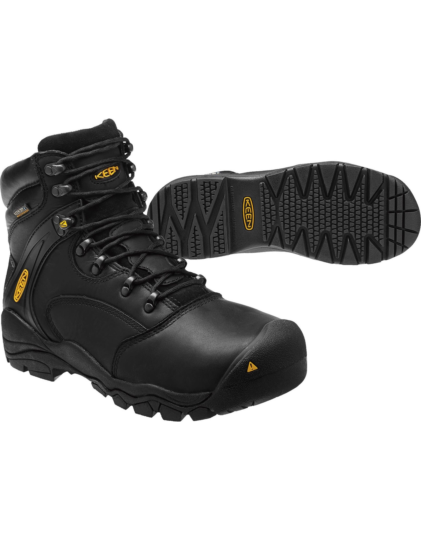 Keen Men's Louisville 1011357 6” Waterproof Steel Toe Work Boots