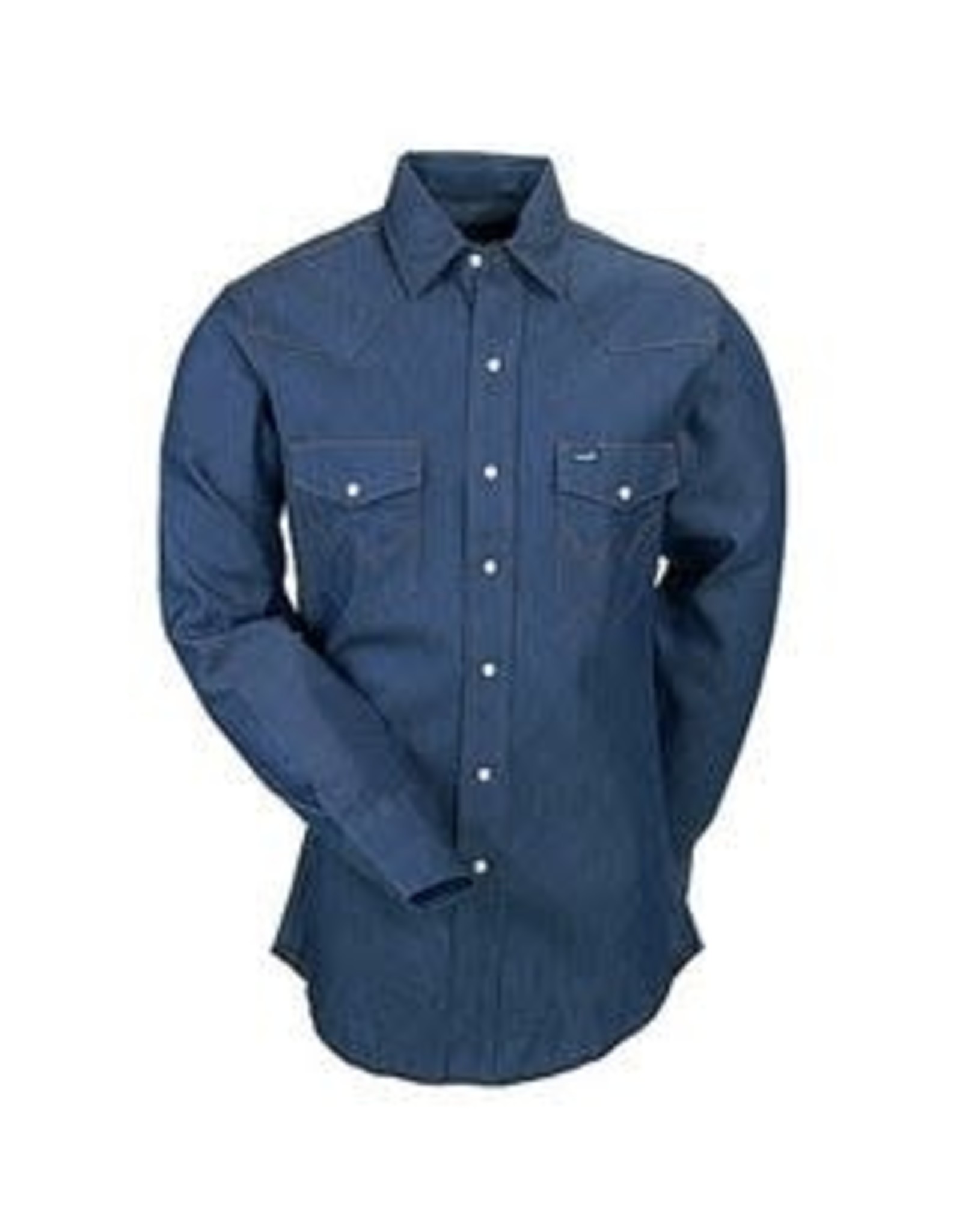 Wrangler Men's Long Sleeve 70127MW Denim Shirt