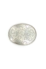 Nocona Nocona Silver Floral 37222 Buckle