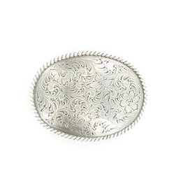 Nocona Nocona Silver Floral 37222 Buckle