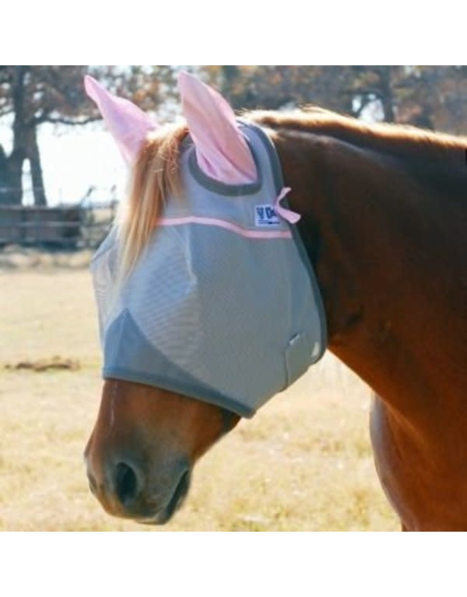 Cashel Cashel Pink Fly Mask Standard Horse With Ears CFMHSE-PNK