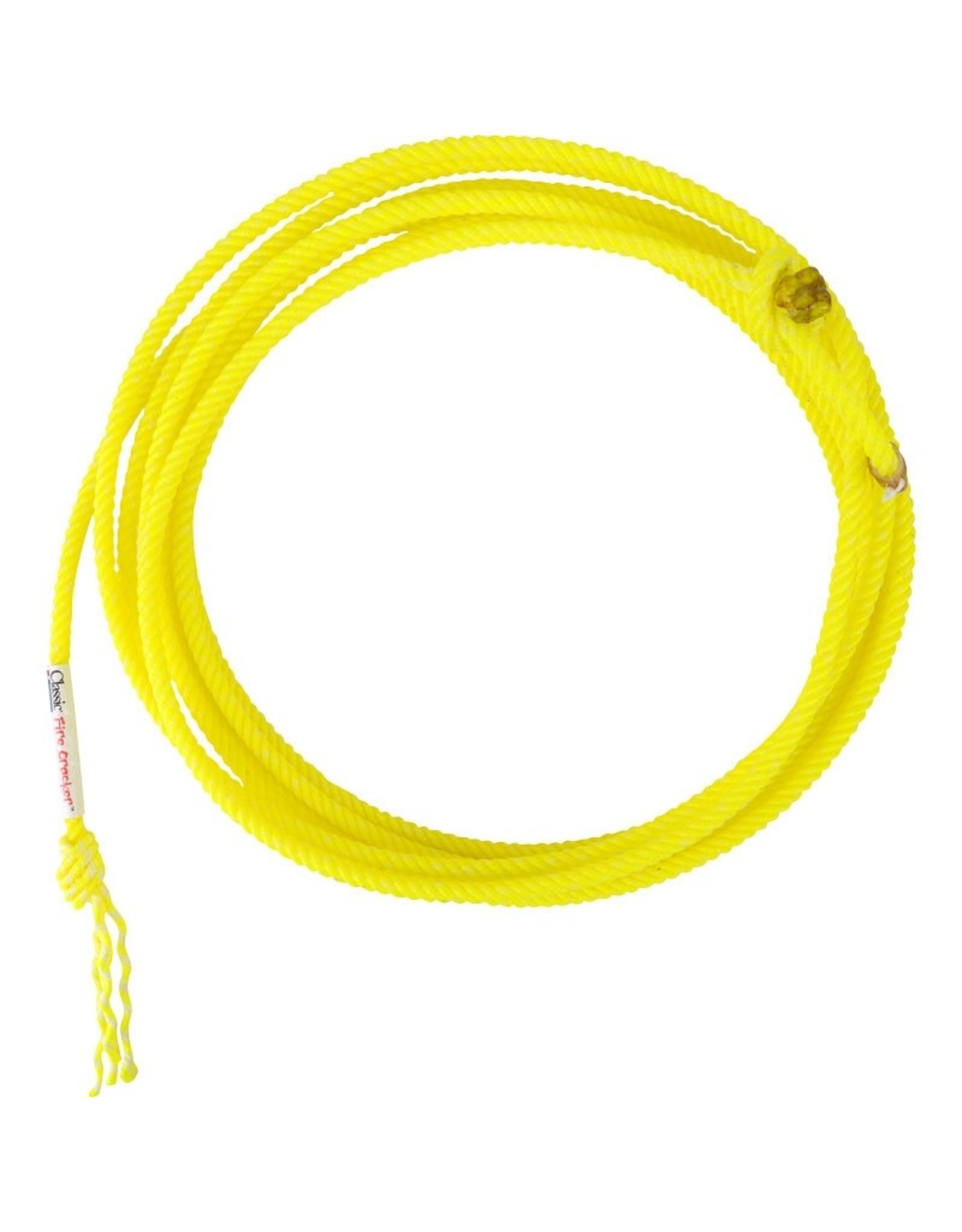 Classic Ropes Classic Ropes Kids Firecracker Rope FKR318XS XS 18’ 3/16" (Yellow, Orange, Lime)