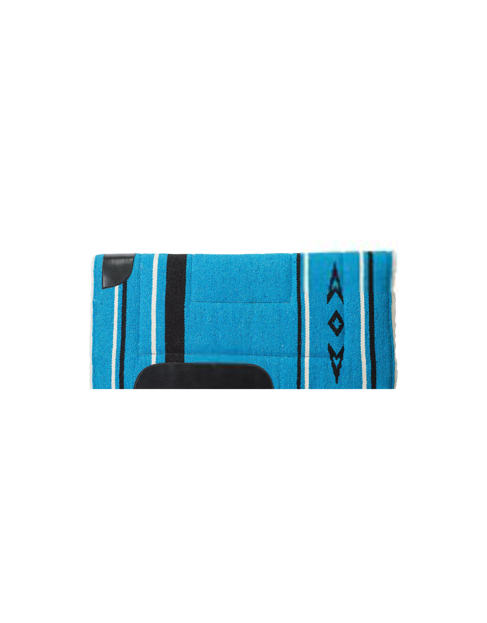 Weaver Weaver Fleece Lined Acrylic 32x32 Blue 35-1663-P1 Saddle Pad