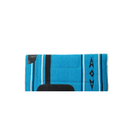 Weaver Weaver Fleece Lined Acrylic 32x32 Blue 35-1663-P1 Saddle Pad
