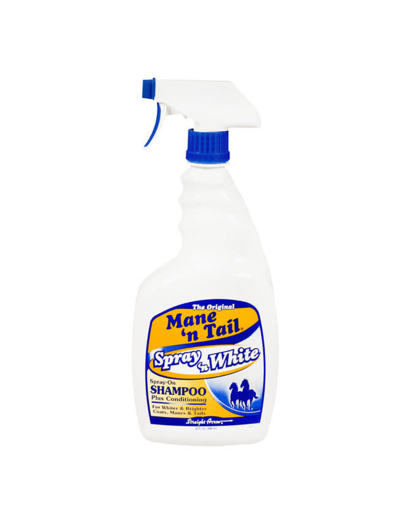 Straight Arrow Mane N Tail Spray N' White 12637-1 Shampoo + Conditioner