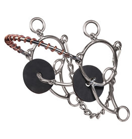 Professional's Choice Professional's Choice Brittany Pozzi Combo Smooth Snaffle BPB-150 Bit