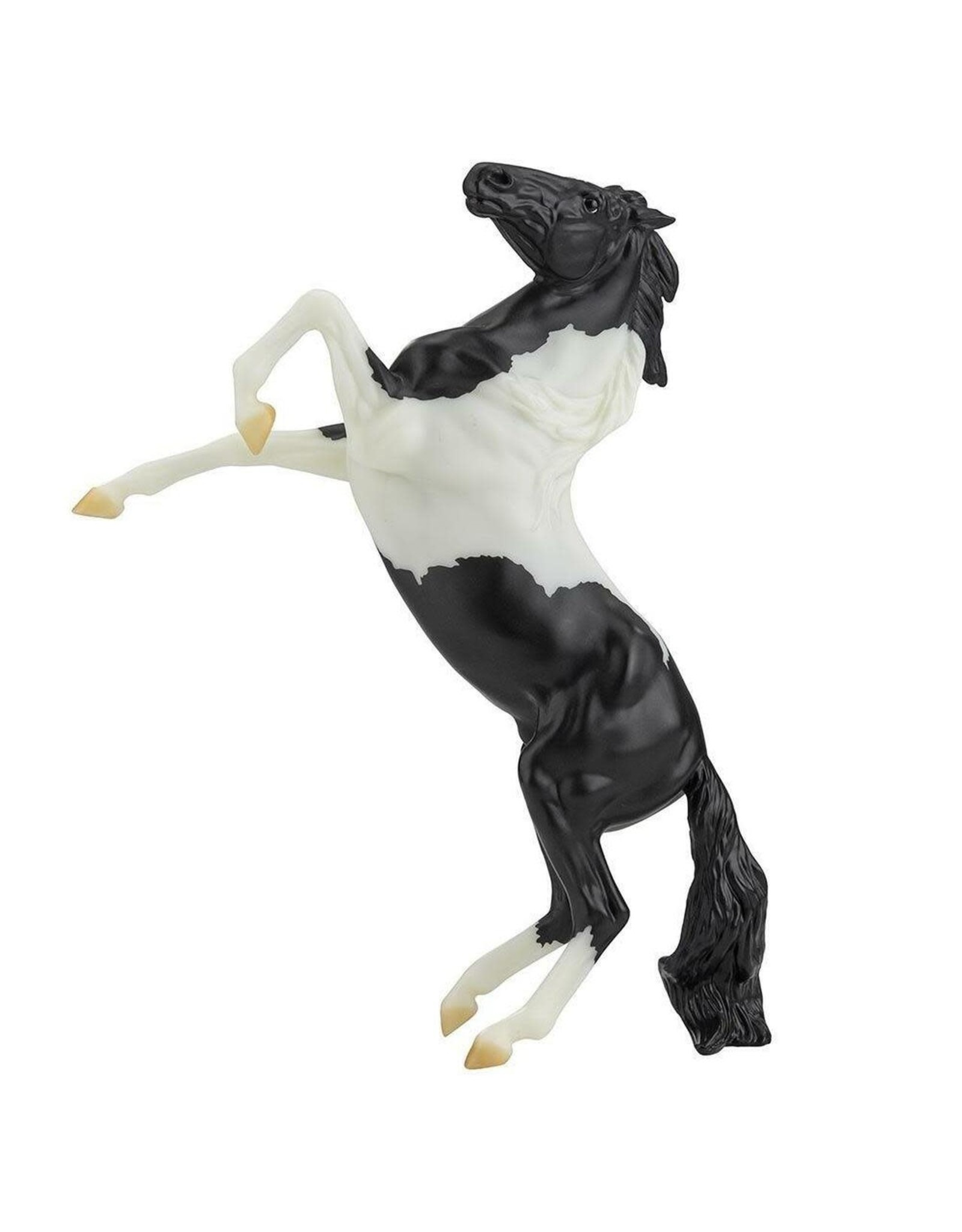 Breyer Breyer Black Pinto Rearing Mustang 961 Freedom Series Model Horse