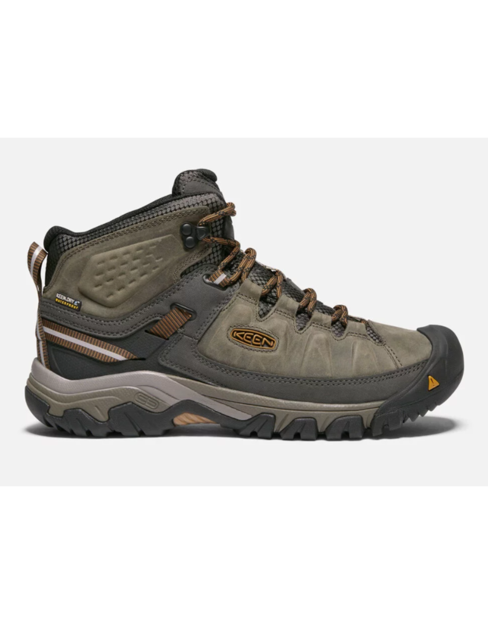 Keen Men’s Outdoor Targhee III Mid Waterproof Black/Olive 1017787 Hiking Shoes