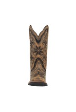Laredo Laredo Ladies Bouquet 5844 Honey Inlaid Western Boots